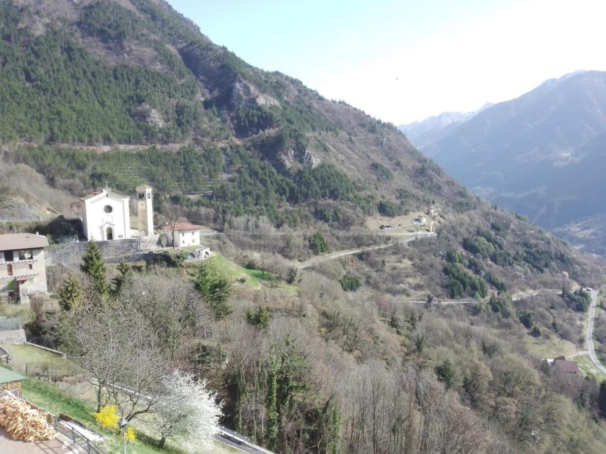 Locanda Dei Castellani Castel Condino Exteriör bild